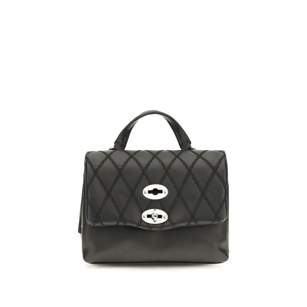 Zanellato Black Calf Leather Bos Taurus Handbag – Ask Me Wear