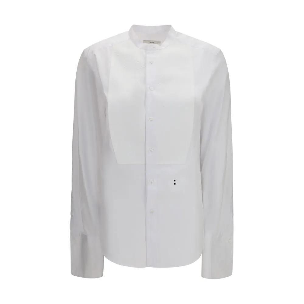 Fendi White Cotton Dress Shirt – Ask Me Wear