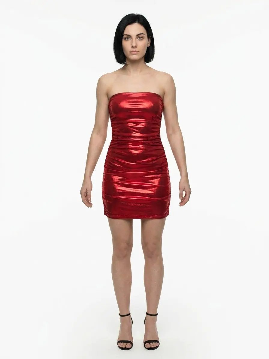 Dolce & Gabbana Red Cotton Cocktail Dress – Ask Me Wear