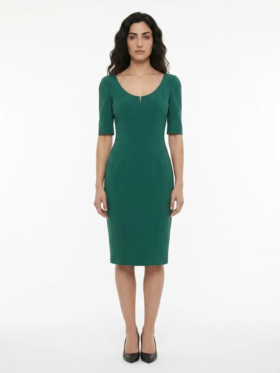 Dolce & Gabbana Green Acetate Casual Dress – Ask Me Wear