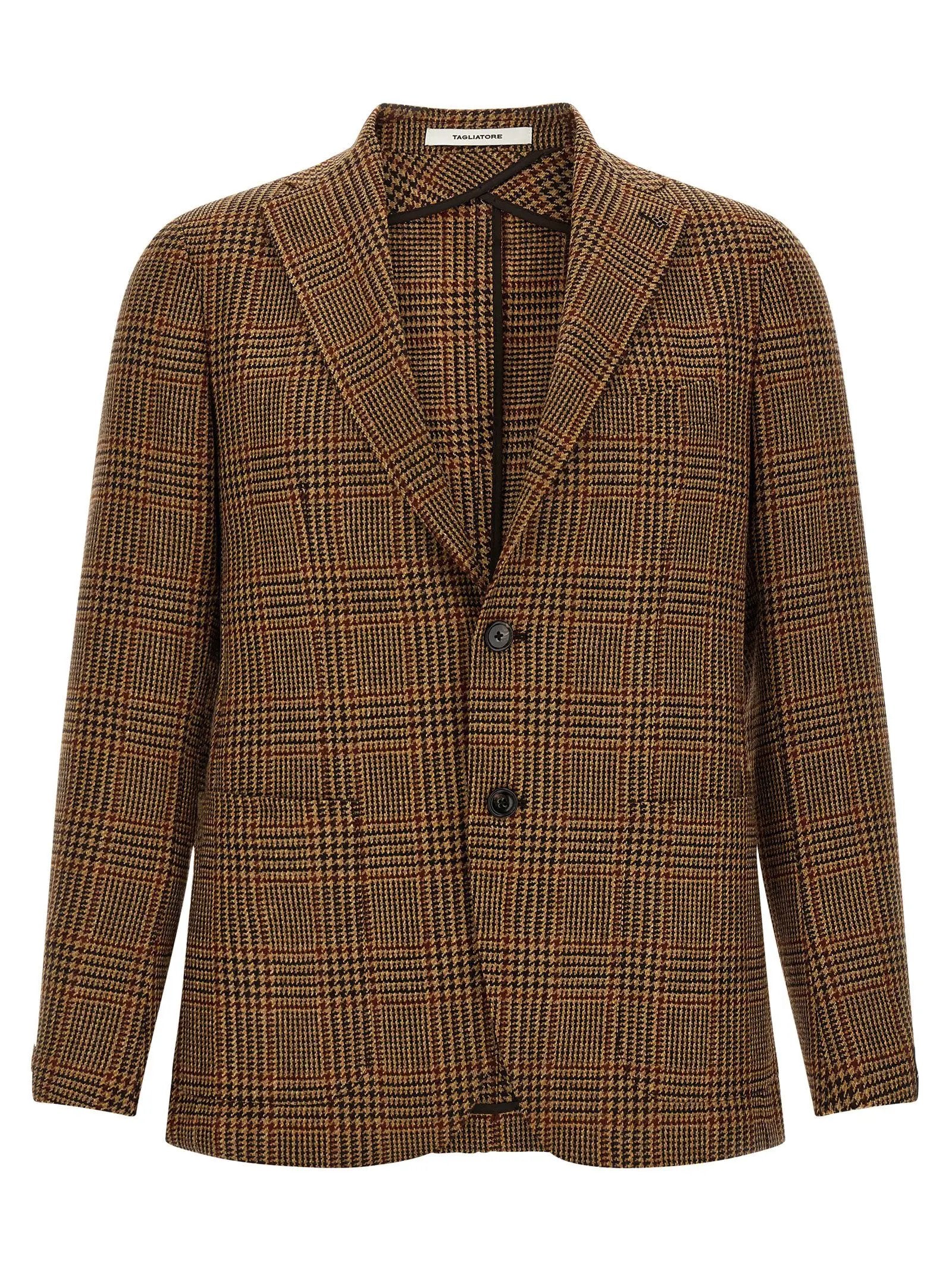 Tagliatore Brown Virgin Wool Blazer – Ask Me Wear