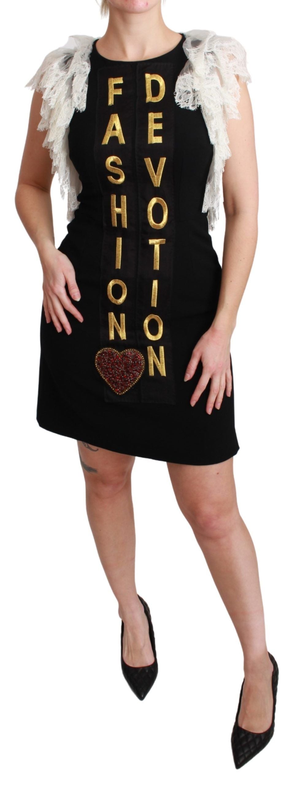 fashion devotion dress Dolce & Gabbana Dress 9164 Black
