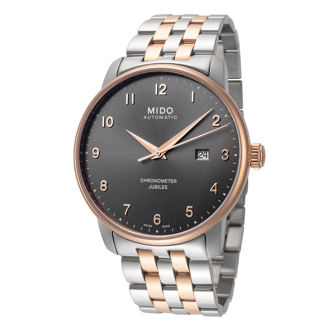 Mido Men's Baroncelli Jubilee 42mm Automatic Watch M0376082206200