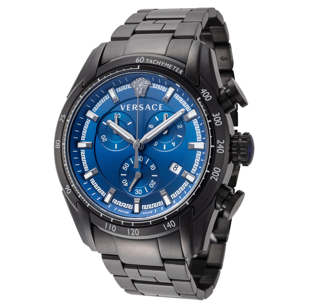 Versace Men's V-Ray 44mm Quartz Watch VE2I00521
