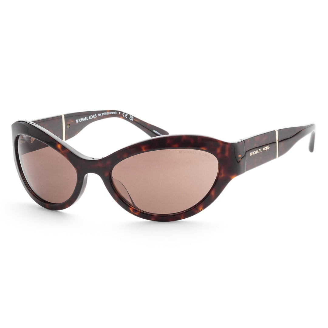 Michael Kors Women's Burano 59mm Dark Tortoise Sunglasses MK2198-300673-59