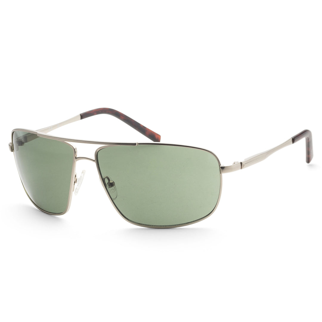 Guess Men's 66 mm Matte Light Nickeltin Sunglasses GF0232-11N