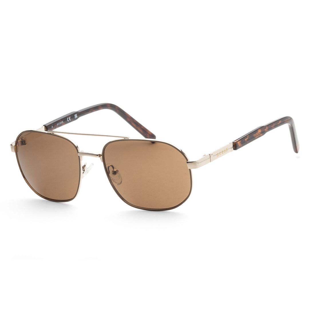 Guess Men's 57 mm Gold Sunglasses GF0250-32E