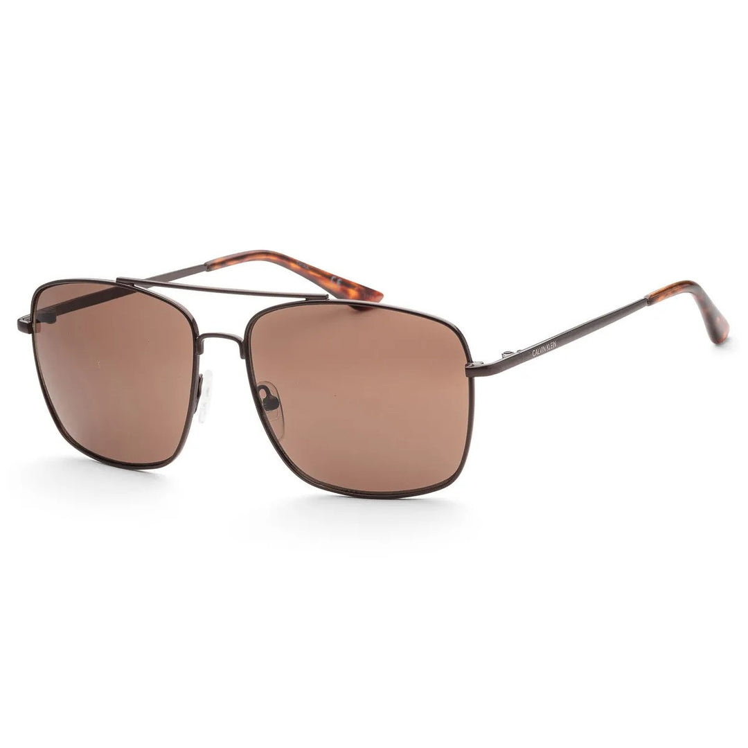 Calvin Klein Men's Fashion CK19136S-200 57mm Brown Sunglasses