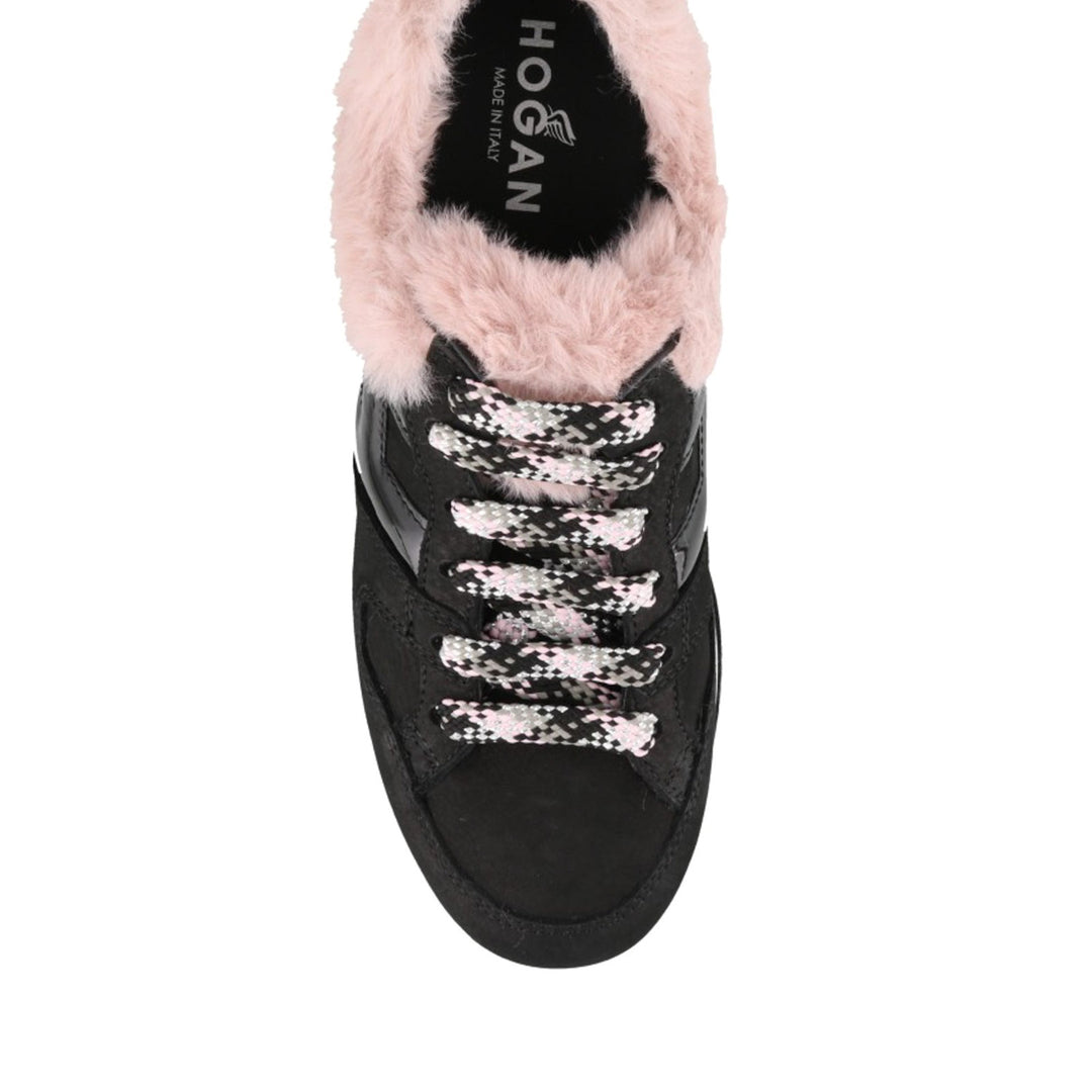 Hogan H472 Faux Fur Sneakers