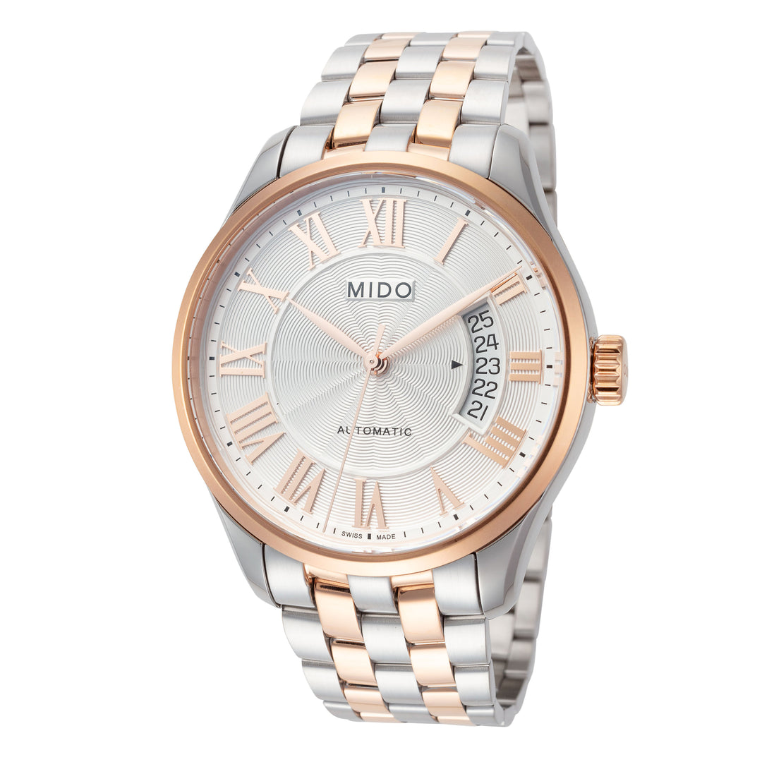 Mido Men's Belluna II 40mm Automatic Watch M0244072203300