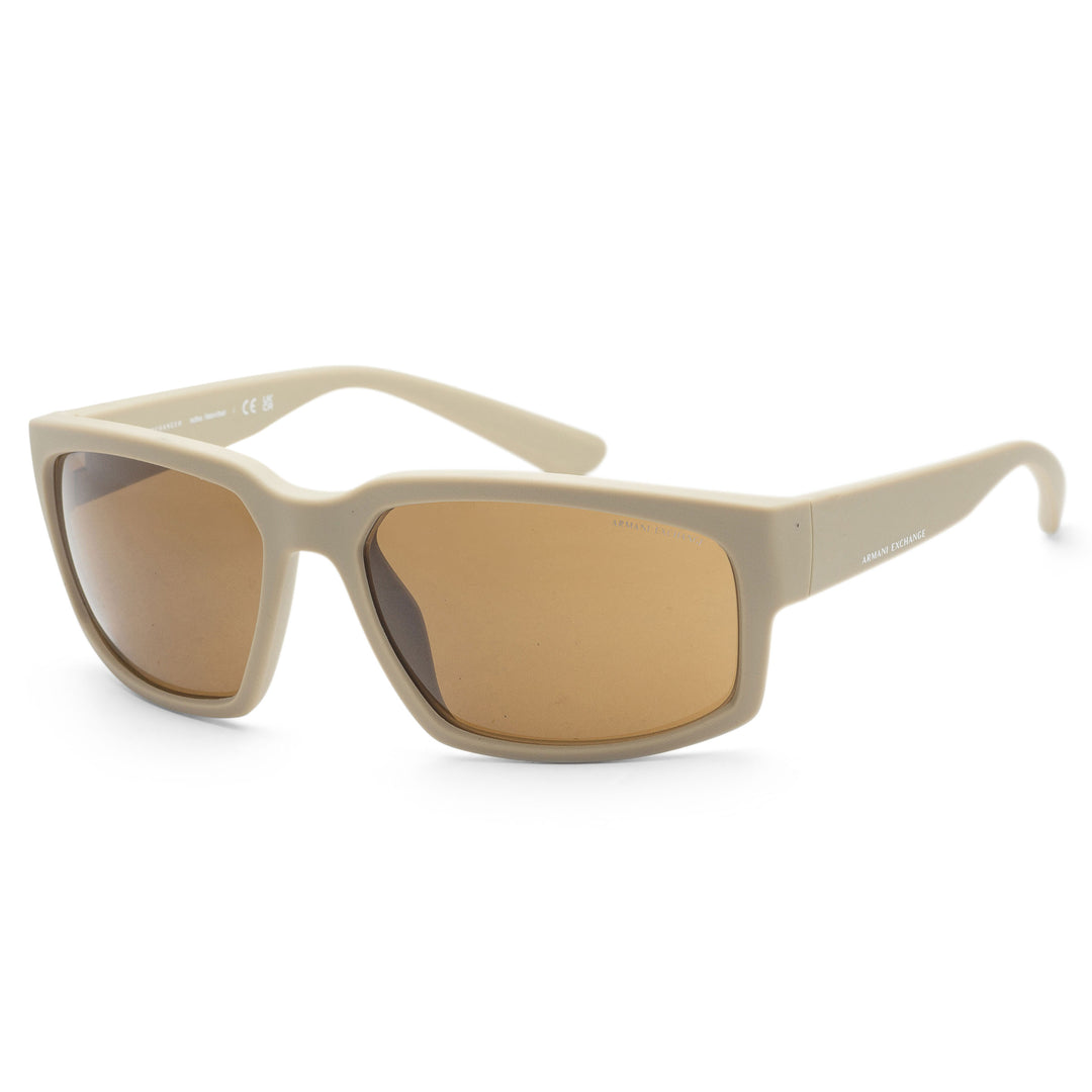 Armani Exchange Men's 61mm Matte Beige Sunglasses AX4142SU-834873-61