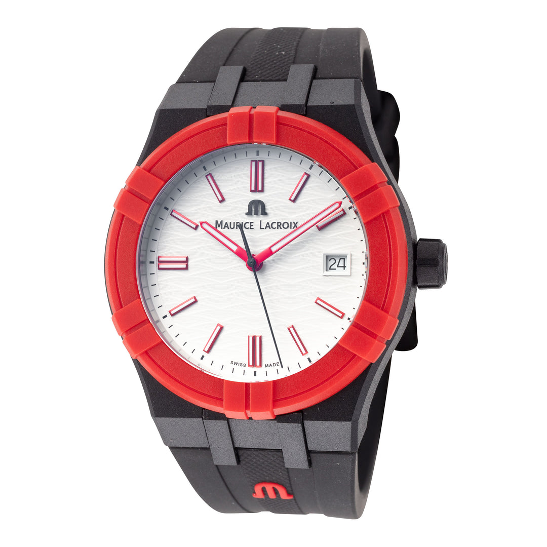 Maurice Lacroix Men's Aikon #Tide 40mm Quartz Watch AI2008-04010-400-J