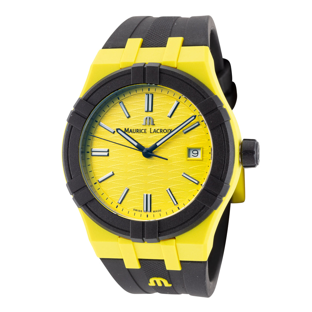 Maurice Lacroix Men's Aikon #Tide 40mm Quartz Watch AI2008-60060-300-0