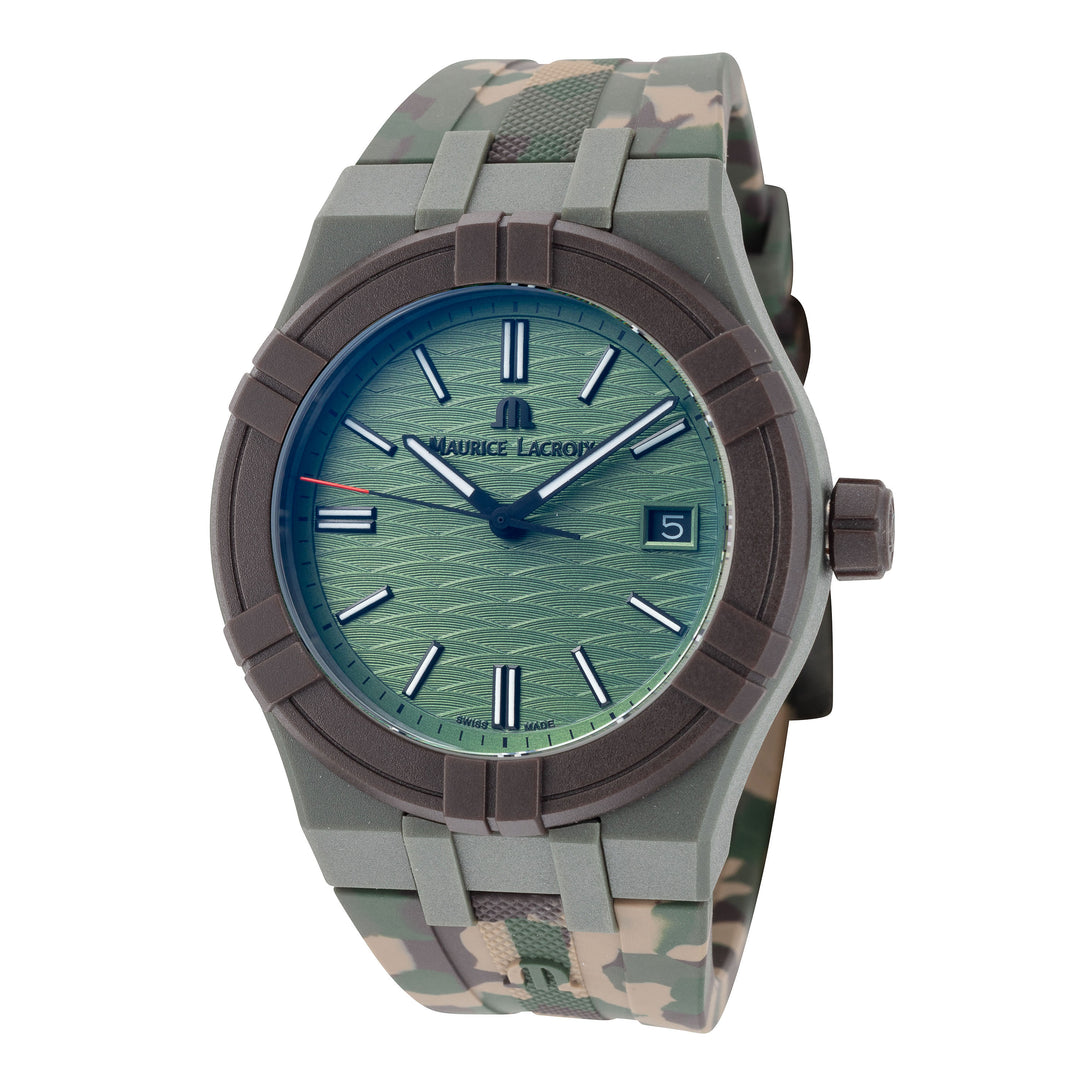 Maurice Lacroix Men's Aikon #Tide 40mm Quartz Watch AI2008-D33DZ-000-0