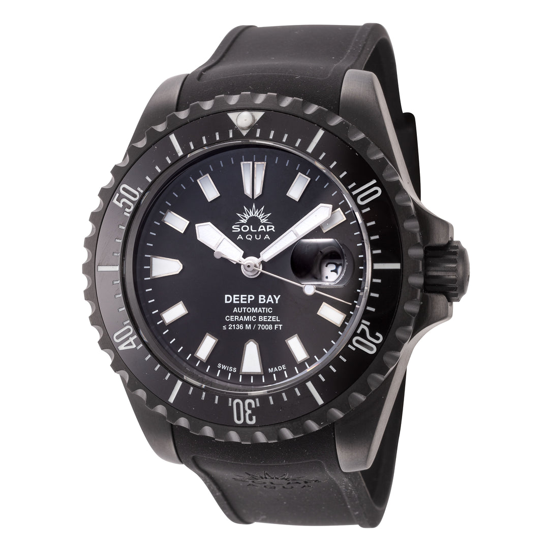 Solar Aqua Men's Deep Bay 45mm Automatic Watch SA0030.0011-1