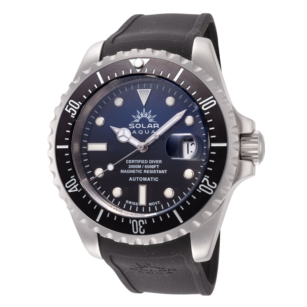 Solar Aqua Men's Deep Bay 45mm Automatic Watch SA0020.0002-2