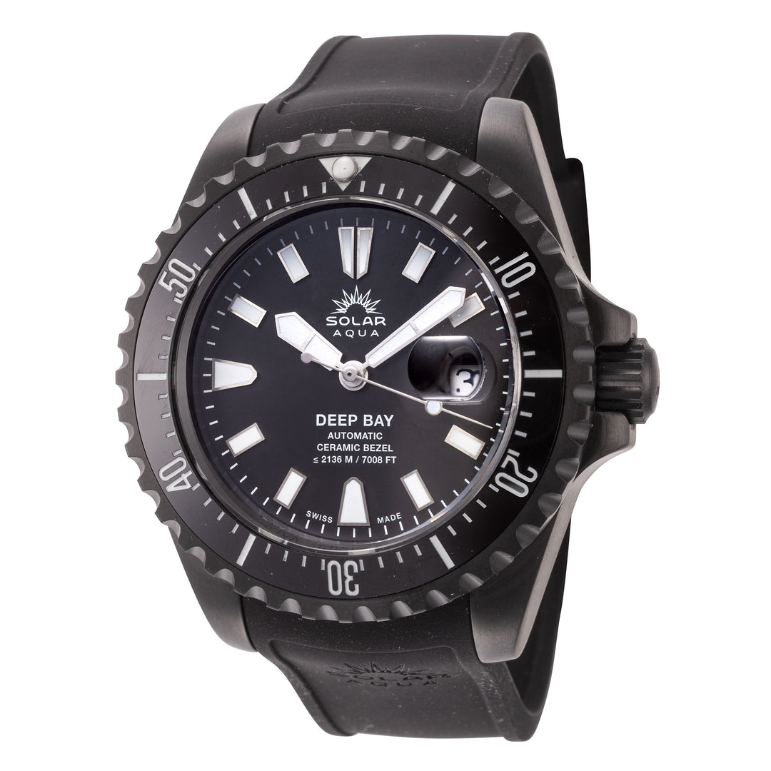 Solar Aqua Men's Deep Bay 45mm Automatic Watch SA0030.0021-1