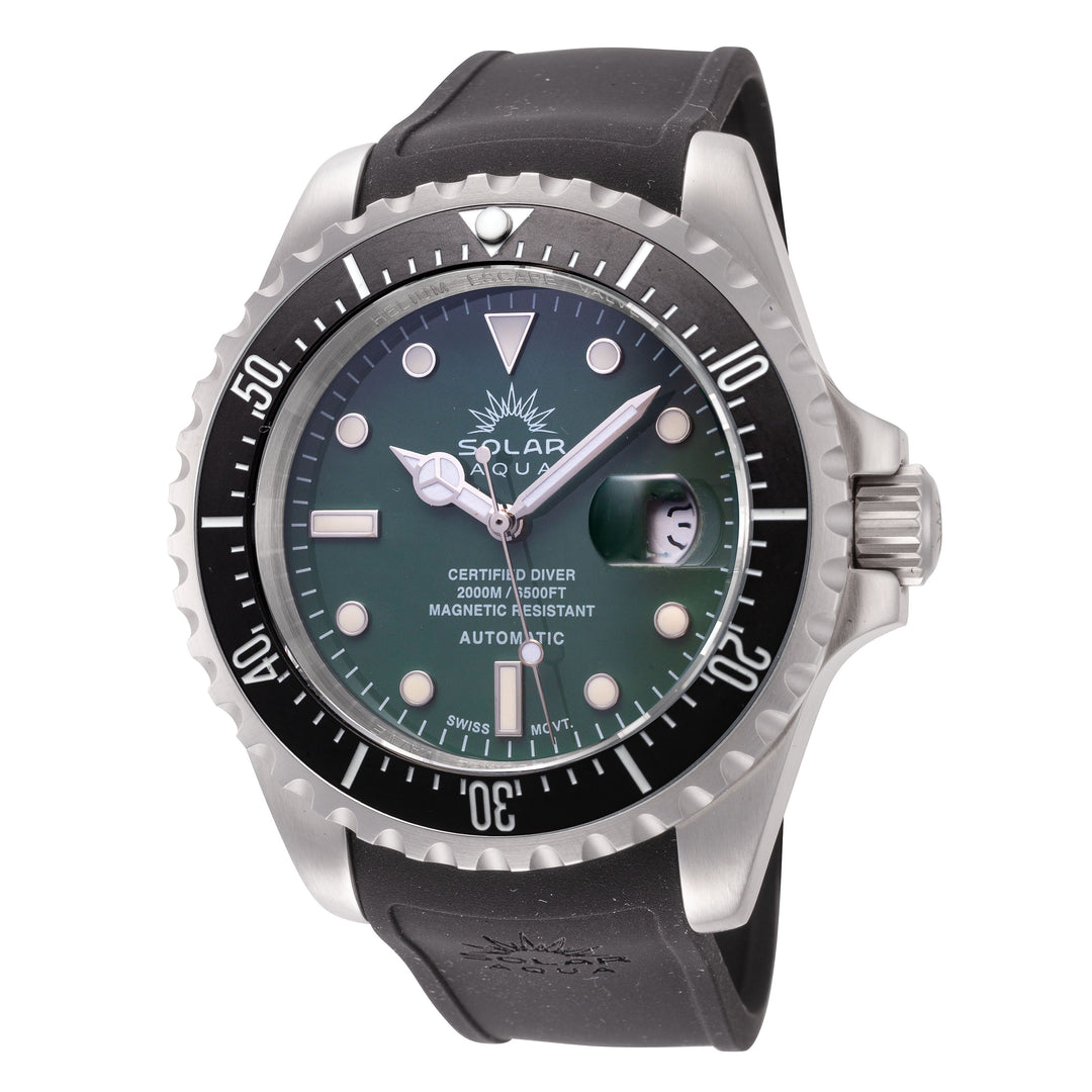 Solar Aqua Men's Deep Bay 45mm Automatic Watch SA0020.0004-2
