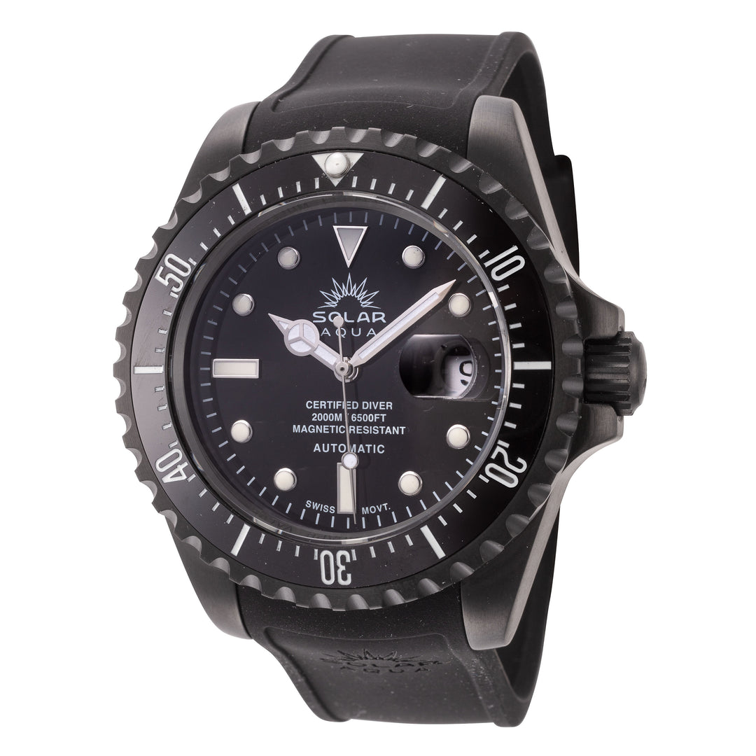 Solar Aqua Men's Deep Bay 45mm Automatic Watch SA0020.0011-1