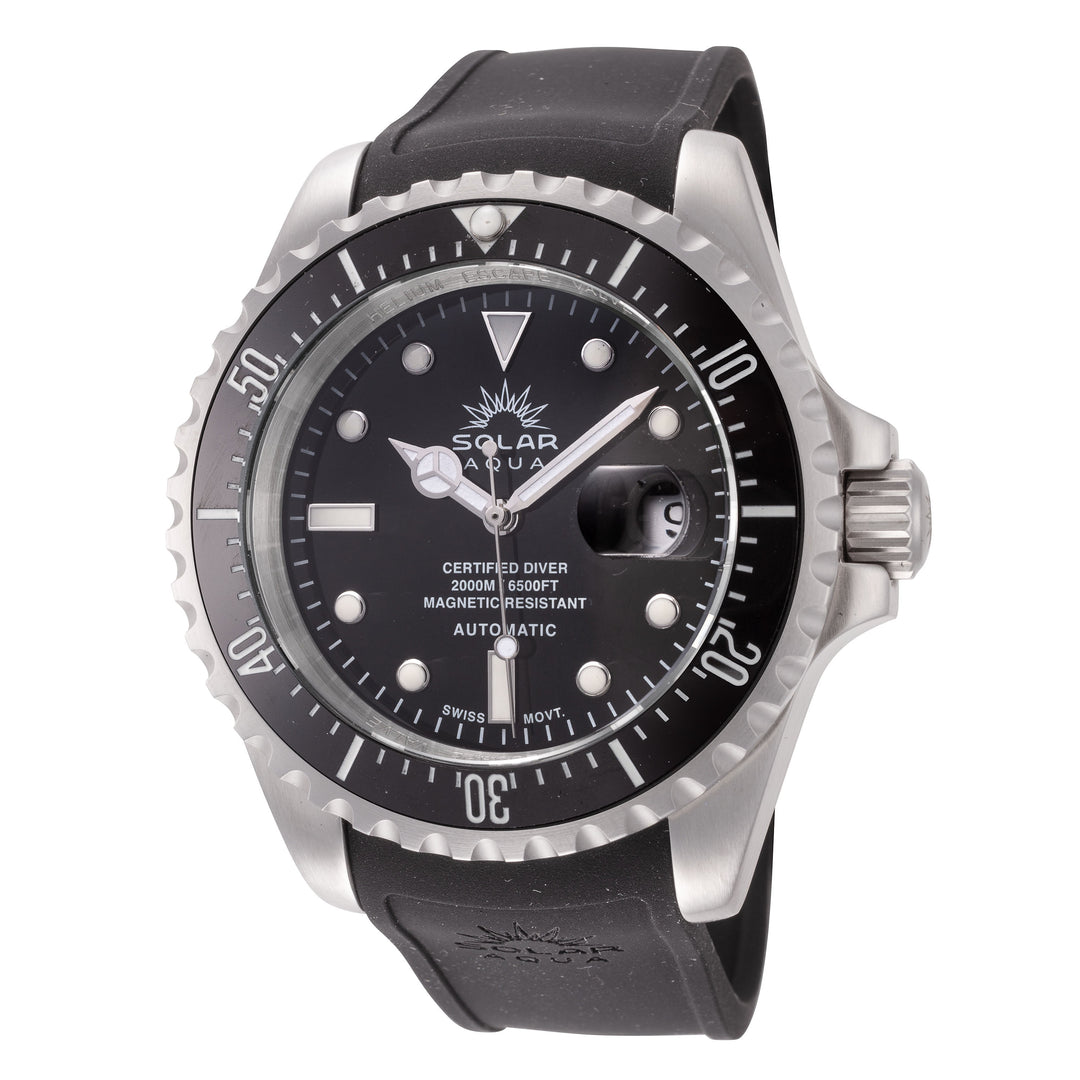 Solar Aqua Men's Deep Bay 45mm Automatic Watch SA0020.0001-2