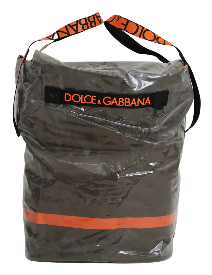 Dolce & Gabbana - Dolce & Gabbana Sumptuous Green Large Fabric Tote Bag - VAS12552 - Ask Me Wear