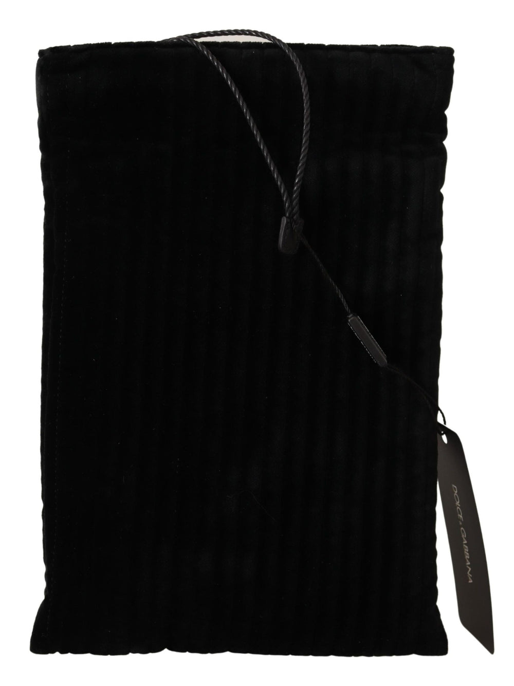 Dolce & Gabbana - Dolce & Gabbana Elegant Velvet Quilted Glasses Holder Bag - VAS12537 - Ask Me Wear