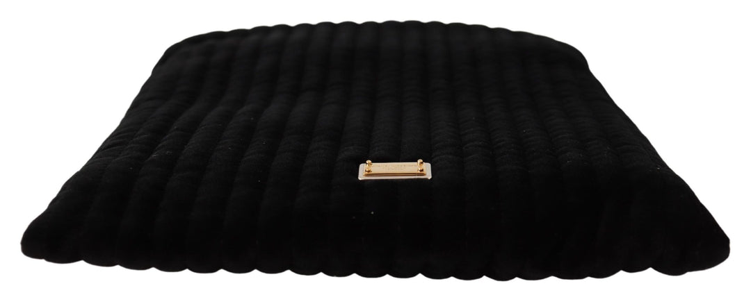 Dolce & Gabbana - Dolce & Gabbana Elegant Velvet Quilted Glasses Holder Bag - VAS12537 - Ask Me Wear