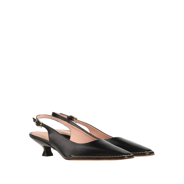 Tod's Cuoio T35 Leather Pumps