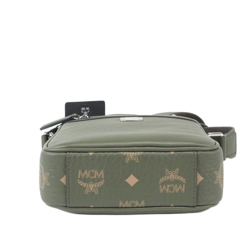 MCM - MCM Klassik Mini Sea Turtle Visetos Mixed Leather Multifunction Crossbody Bag Green - 103176 - Ask Me Wear