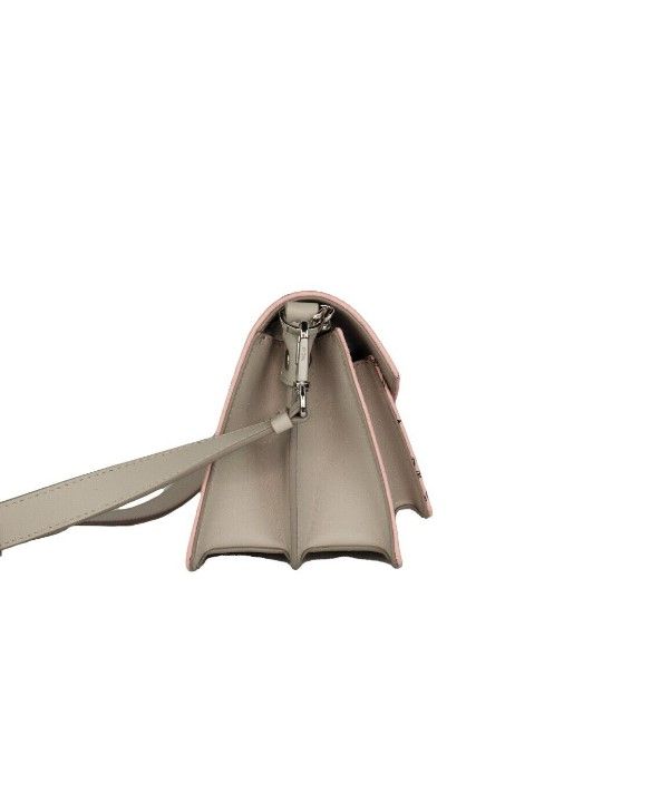 MCM - MCM Signature Soft Pink Diamond Logo Leather Mini Flap Lock Crossbody Handbag - 70379 - Ask Me Wear