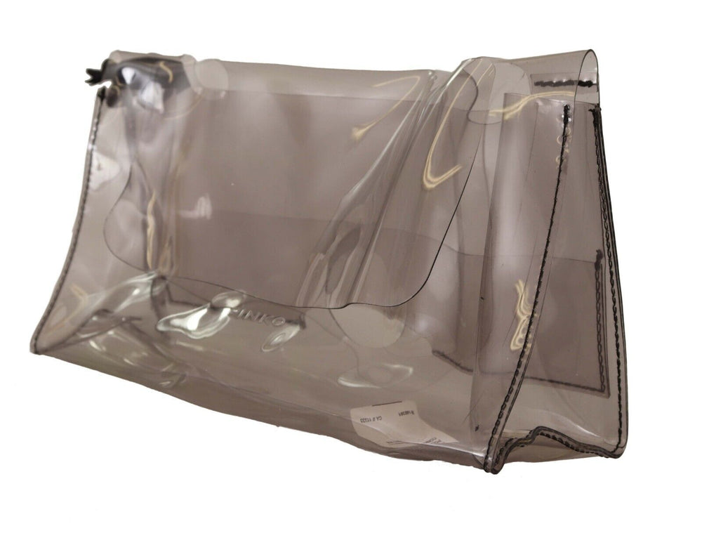 PINKO - PINKO Chic Transparent Clutch for Evening Elegance - VAS13033 - Ask Me Wear