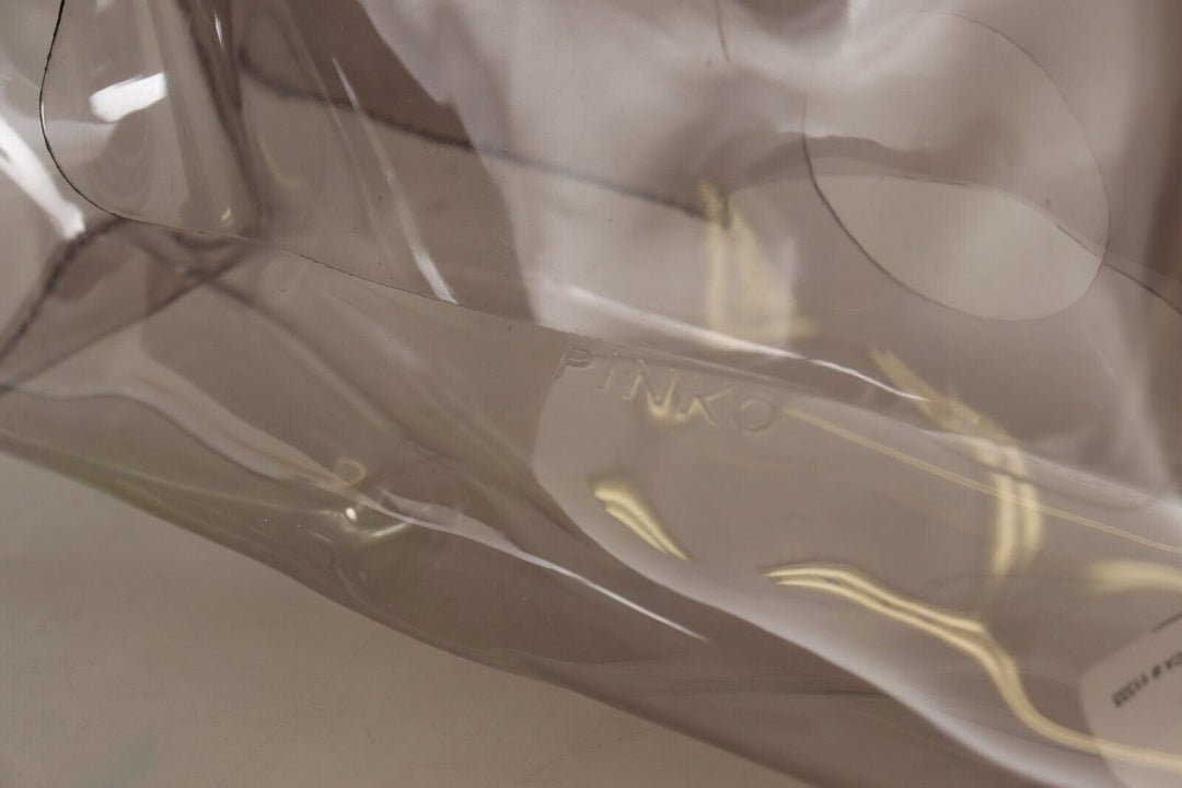 PINKO - PINKO Chic Transparent Clutch for Evening Elegance - VAS13033 - Ask Me Wear