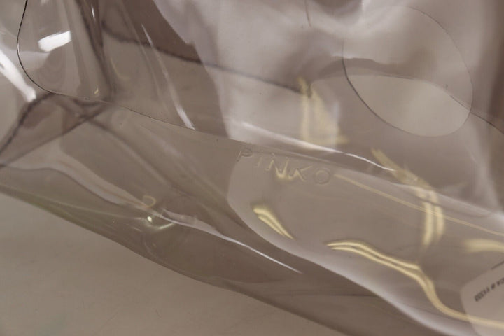 PINKO - PINKO Chic Transparent Clutch for Evening Elegance - VAS13033 - Ask Me Wear