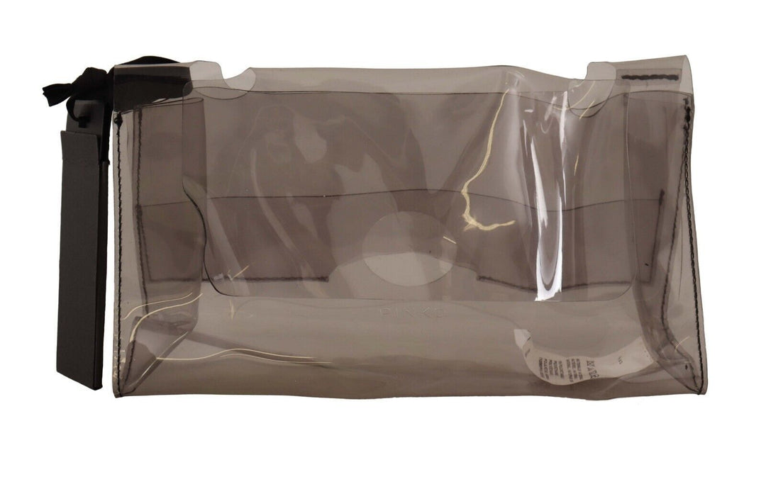 PINKO - PINKO Chic Transparent Clutch for Evening Elegance - VAS13033 - Ask Me Wear