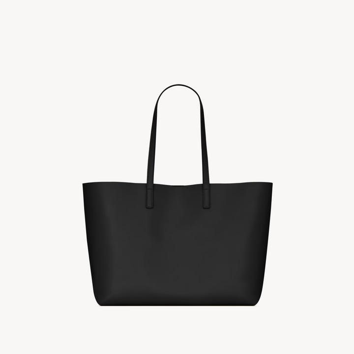 Saint Laurent Large Leather East/West Tote Bag – Cassandre Charm