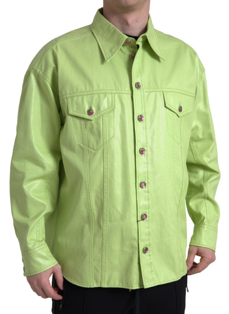 Dolce & Gabbana Green Shirt | Designer Fashion outlet | Authentic Shirts on Sale Ask Me Wear Dolce & Gabbana Green Shirt | Designer Fashion outlet | Authentic Shirts on Sale Ask Me Wear
