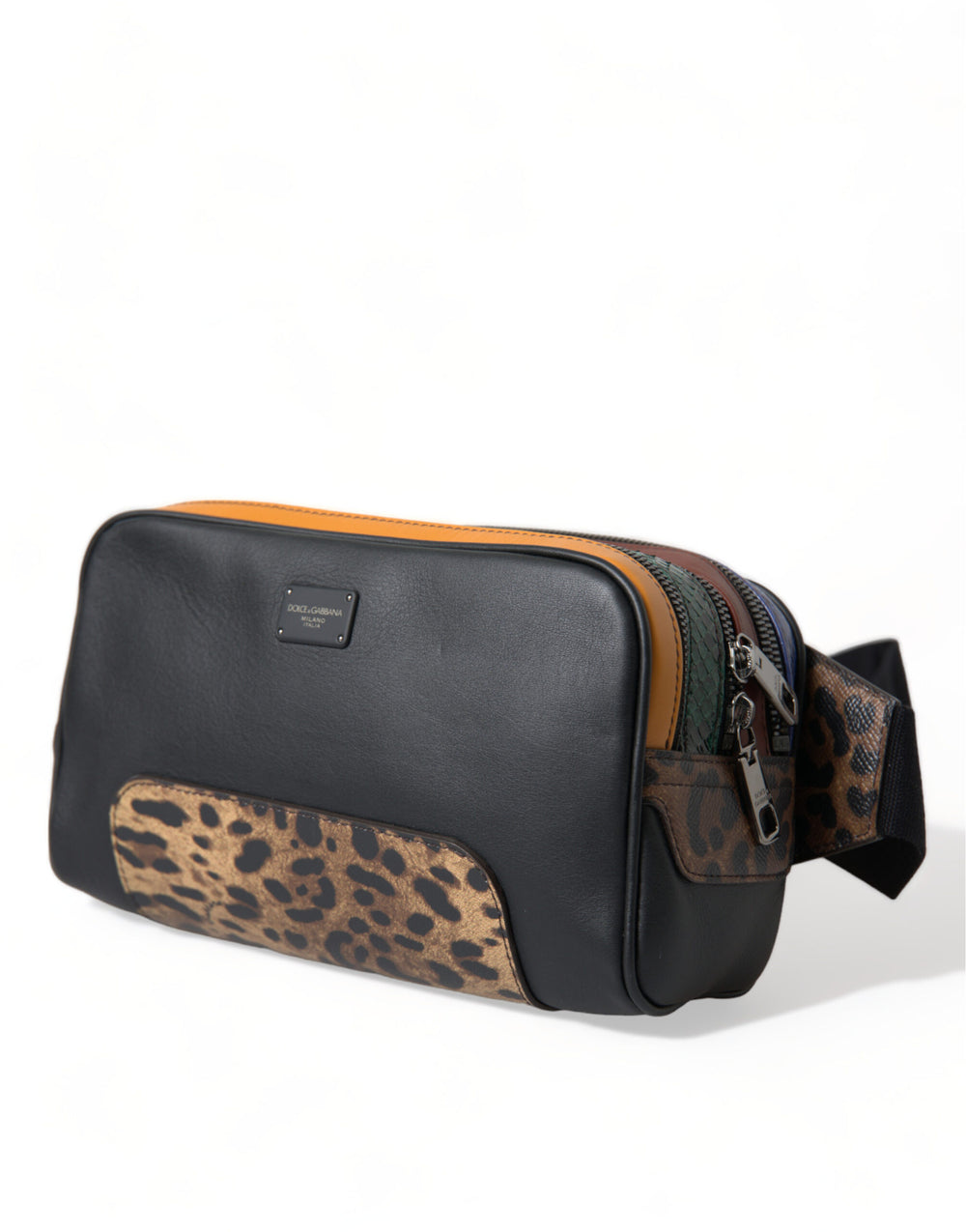 Dolce & Gabbana - Dolce & Gabbana Exotic Leather Leopard Belt Bag - BAG1248 - Ask Me Wear