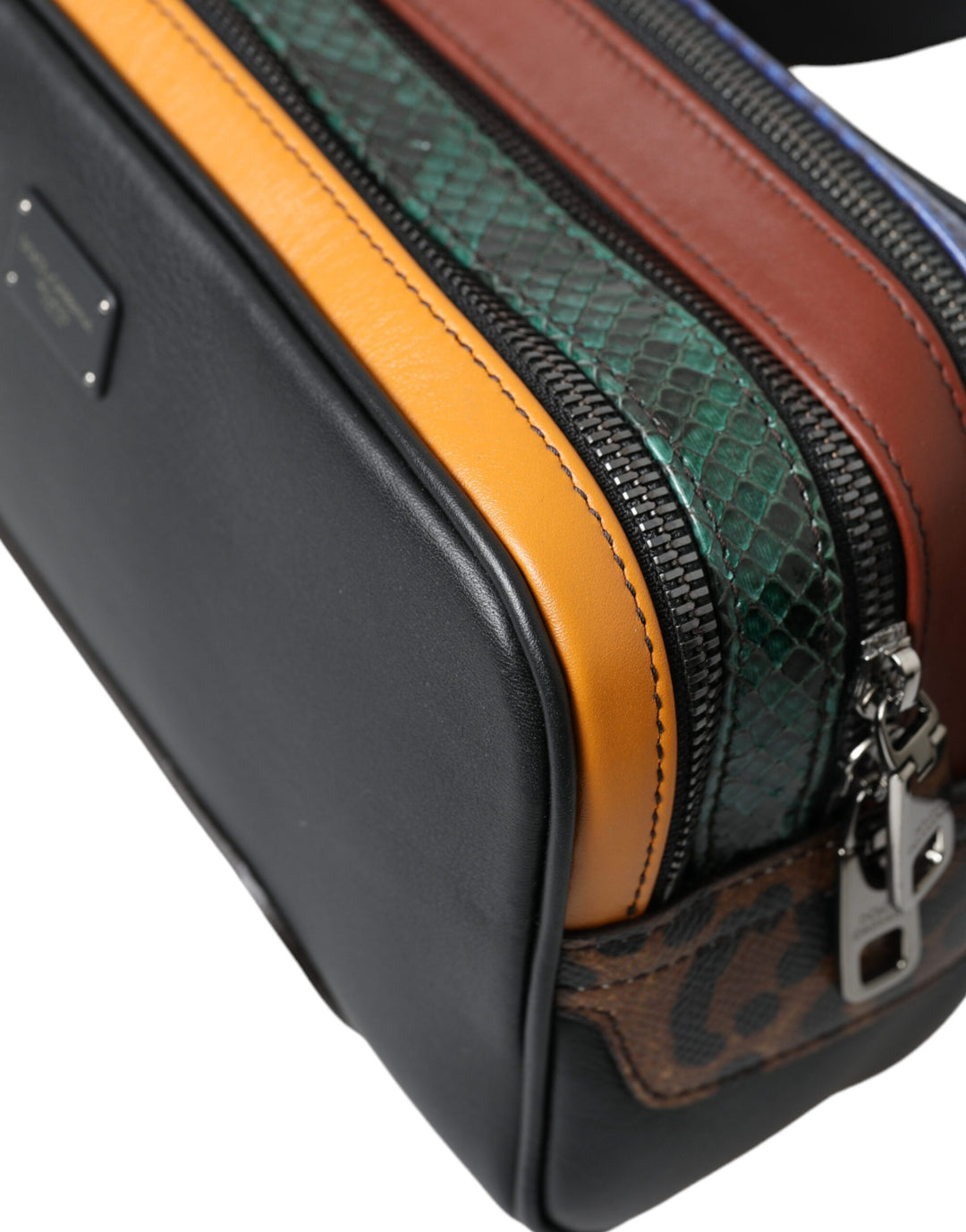 Dolce & Gabbana - Dolce & Gabbana Exotic Leather Leopard Belt Bag - BAG1248 - Ask Me Wear