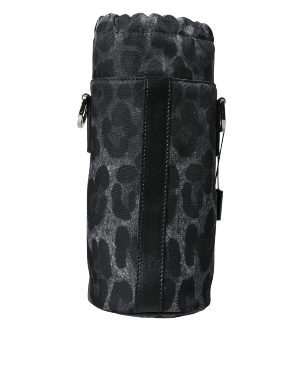 Dolce & Gabbana - Dolce & Gabbana Chic Leopard Print Round Bottle Cage - BAG1352 - Ask Me Wear