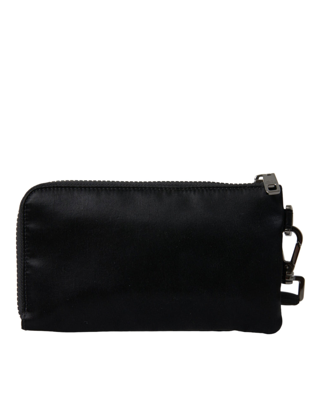 Dolce & Gabbana - Dolce & Gabbana Elegant Black Nylon & Leather Pouch - BAG1373 - Ask Me Wear