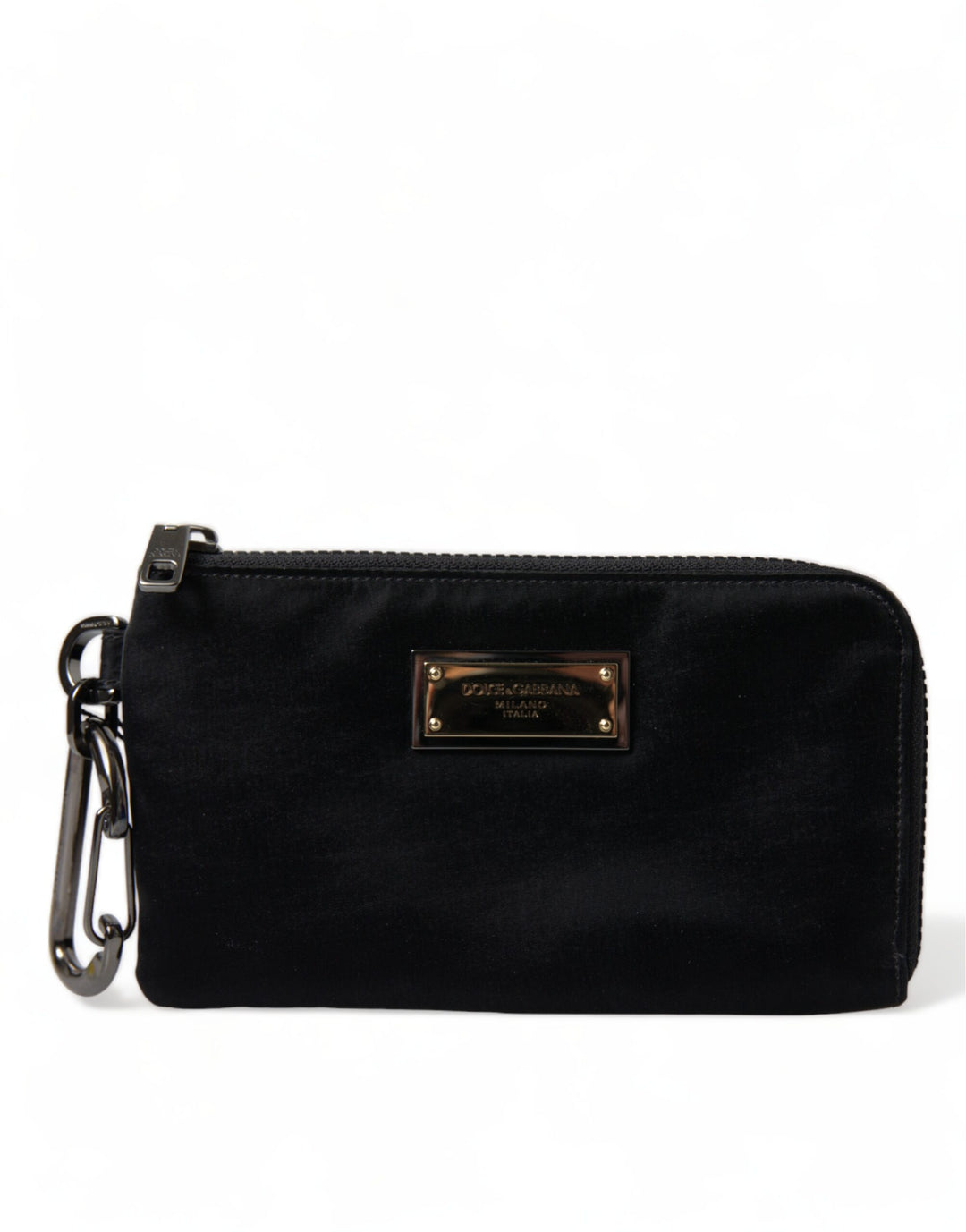 Dolce & Gabbana - Dolce & Gabbana Chic Nylon - Leather Designer Pouch - BAG1315 - Ask Me Wear