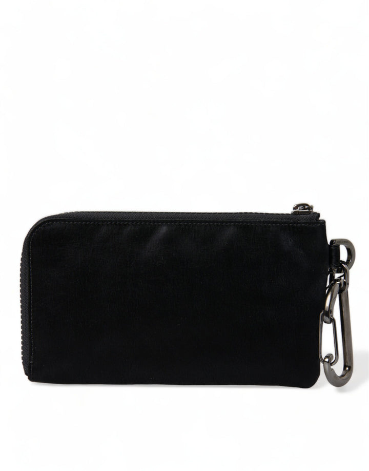 Dolce & Gabbana - Dolce & Gabbana Chic Nylon - Leather Designer Pouch - BAG1315 - Ask Me Wear