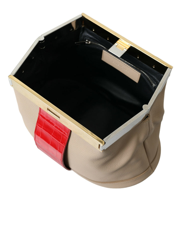 Balenciaga - Balenciaga Two Tone Exotic Leather Clutch - BAG1173 - Ask Me Wear
