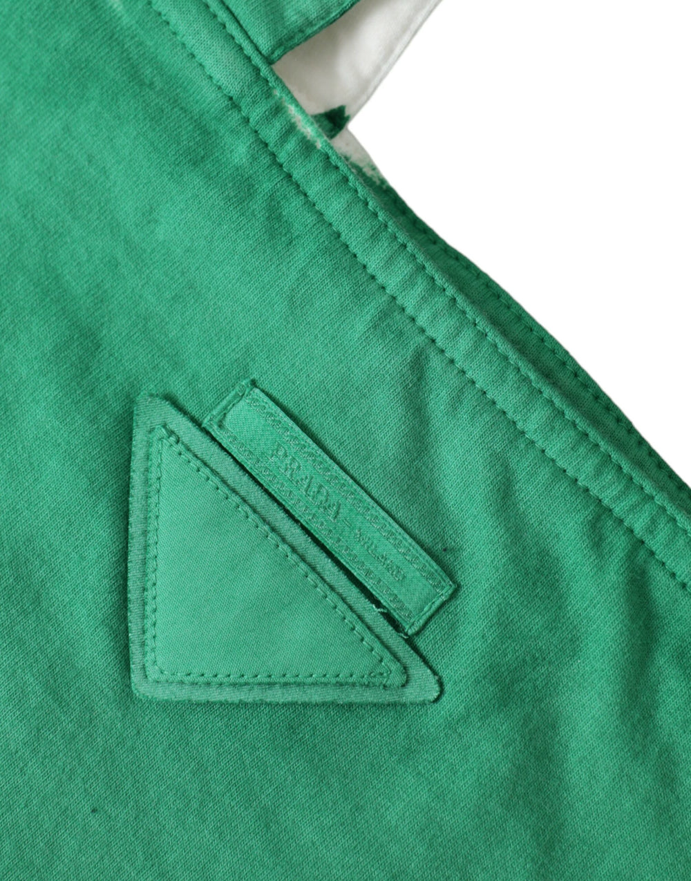 Prada - Prada Elegant Green Fabric Tote Bag - BAG1184 - Ask Me Wear