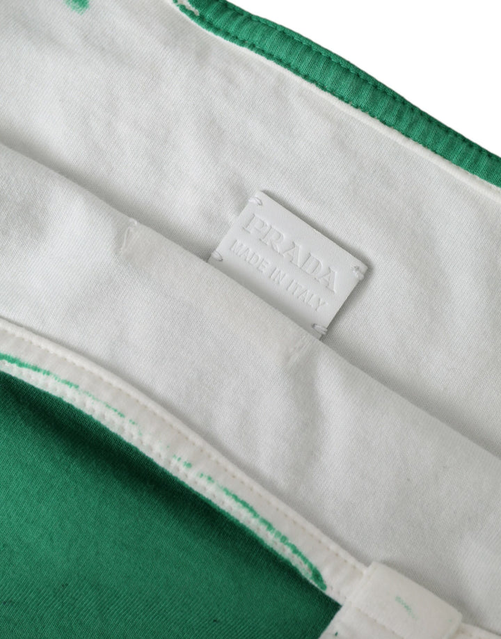 Prada - Prada Elegant Green Fabric Tote Bag - BAG1184 - Ask Me Wear