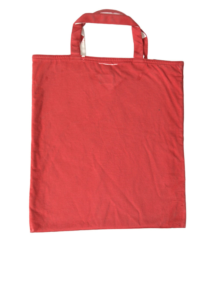 Prada - Prada Chic Red and White Fabric Tote Bag - BAG1192 - Ask Me Wear
