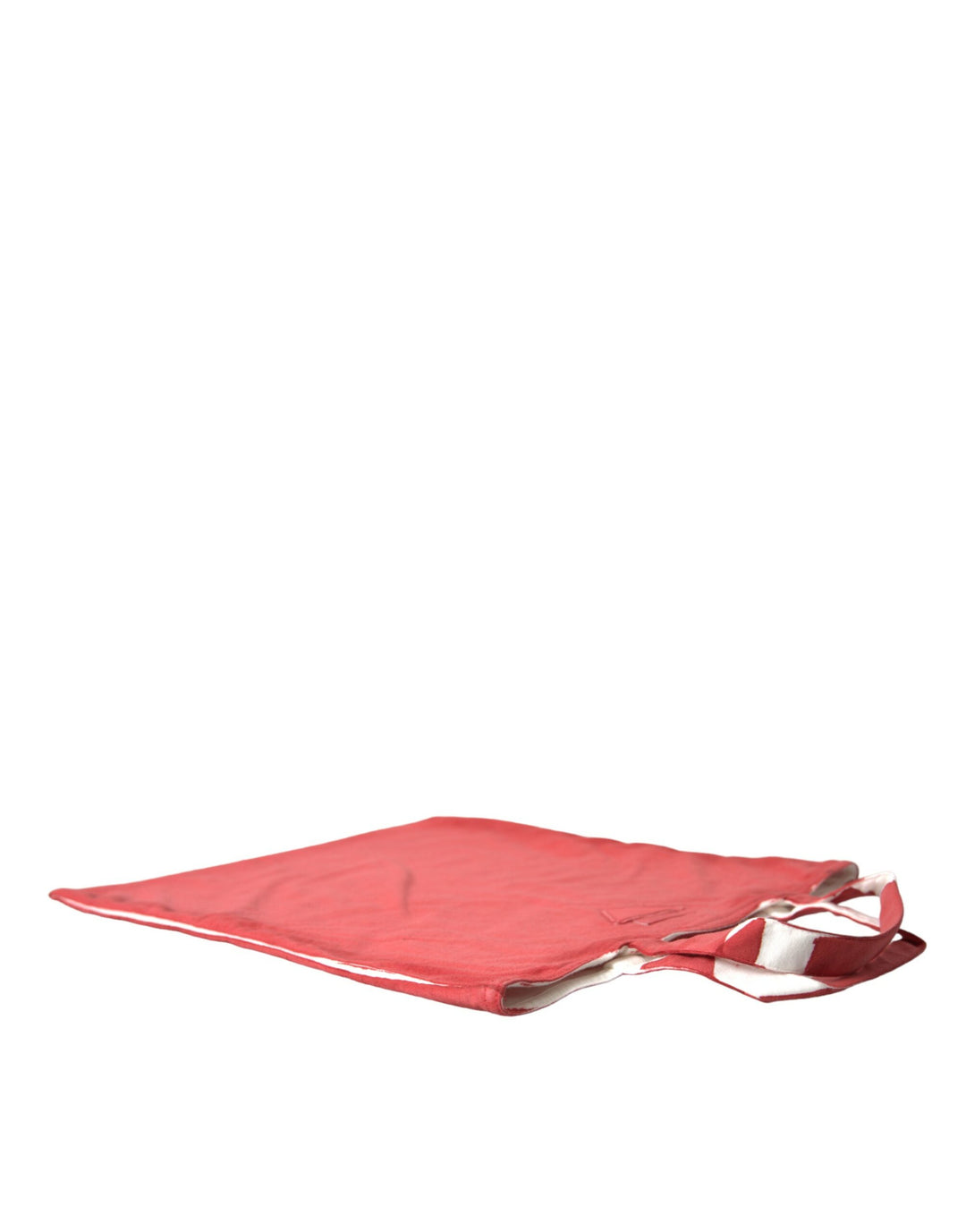 Prada - Prada Chic Red and White Fabric Tote Bag - BAG1192 - Ask Me Wear