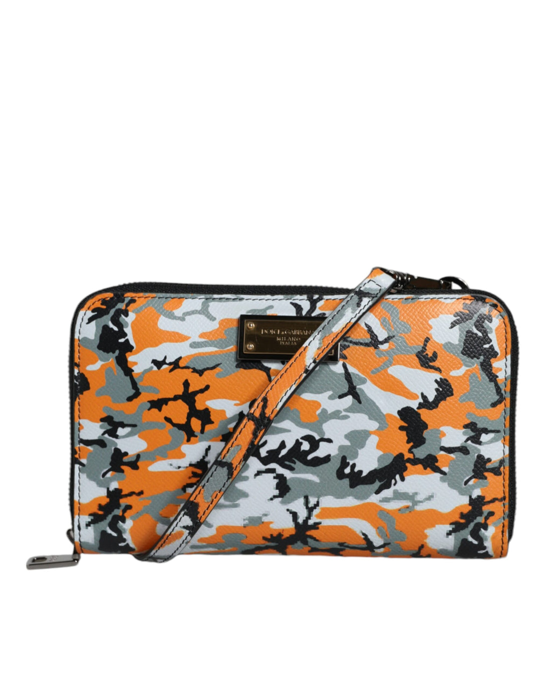 Dolce & Gabbana - Dolce & Gabbana Multicolor Camouflage Leather Purse Cross Body Bag - BAG1539 - Ask Me Wear