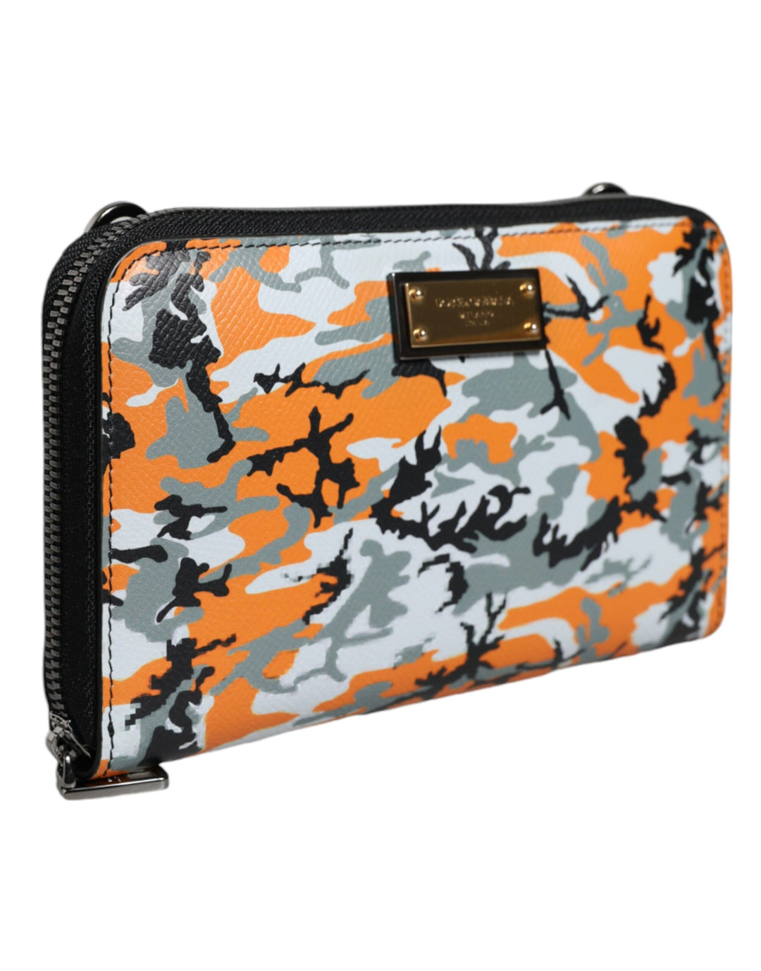Dolce & Gabbana - Dolce & Gabbana Multicolor Camouflage Leather Purse Cross Body Bag - BAG1539 - Ask Me Wear