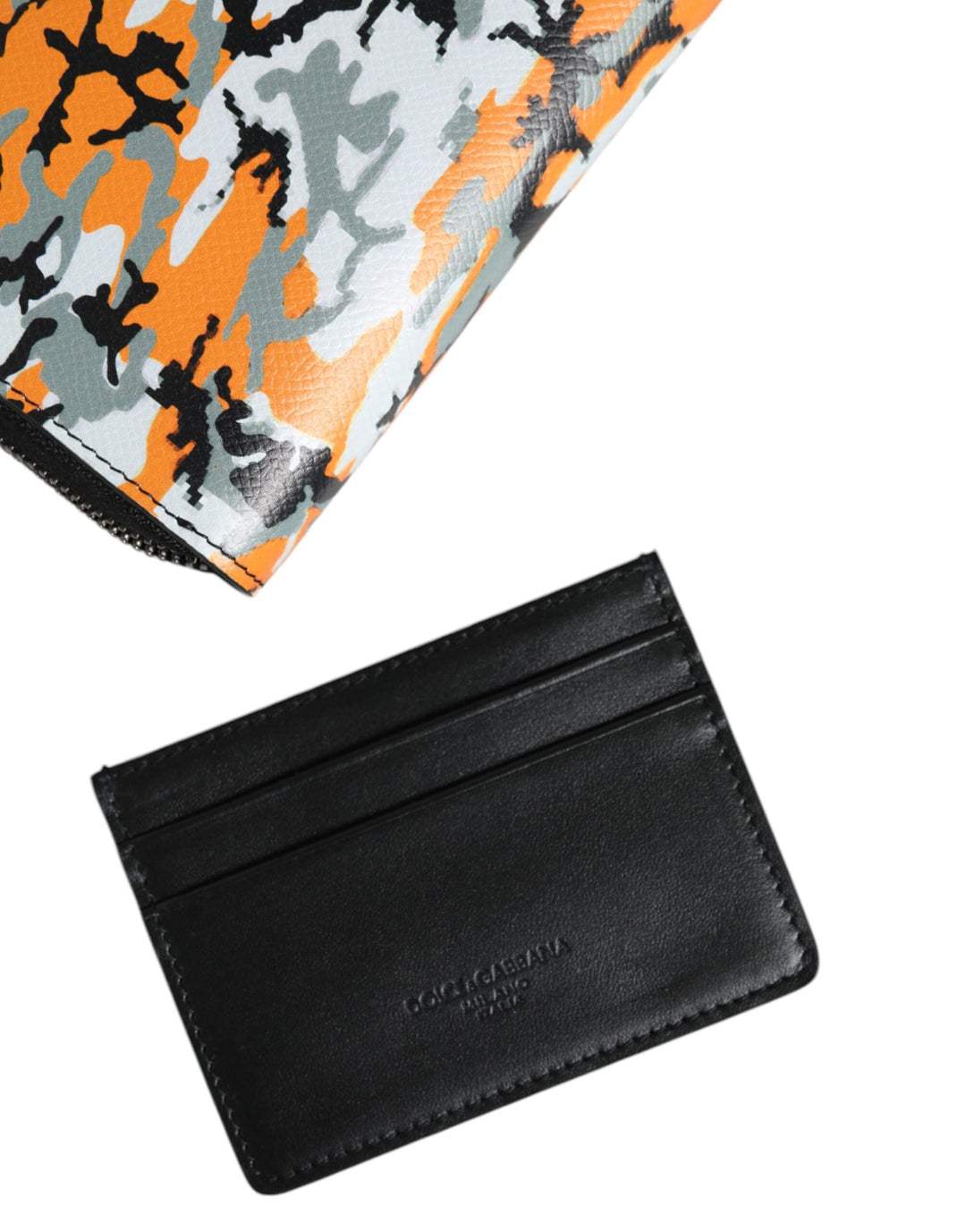 Dolce & Gabbana - Dolce & Gabbana Multicolor Camouflage Leather Purse Cross Body Bag - BAG1539 - Ask Me Wear